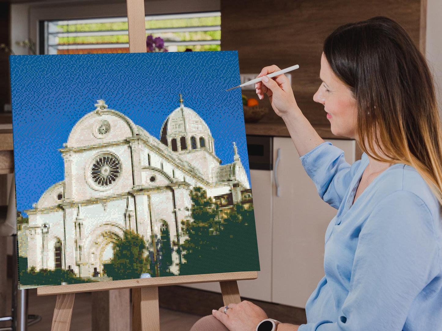 Diamond Paint - Sankt Jakobs Katedral, Šibenik - Kroatien