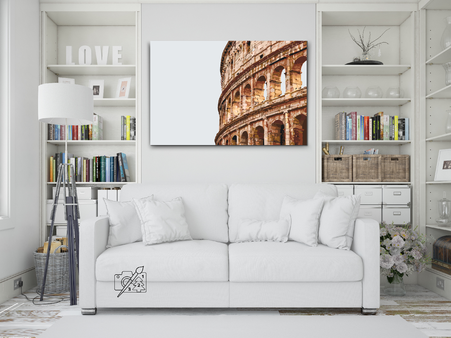 Paint by number - Rom - Colosseum 2