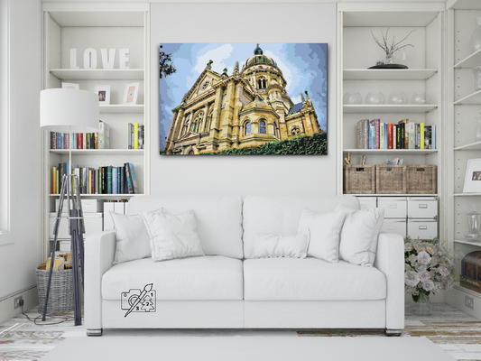 Paint by number - Kristi Mainz Kirke