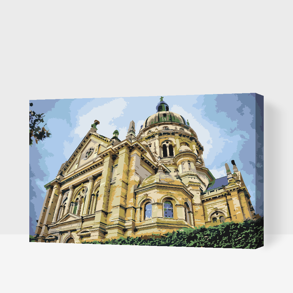 Paint by number - Kristi Mainz Kirke