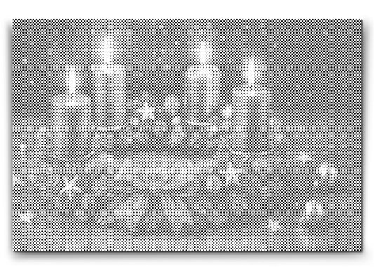Dotting - Adventskrans til bordet