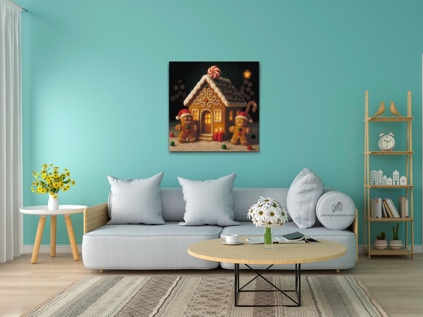 Diamond Paint - Peberkagehus