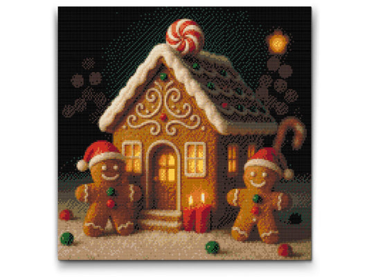 Diamond Paint - Peberkagehus