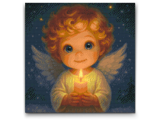 Diamond Paint - Sød lille engel