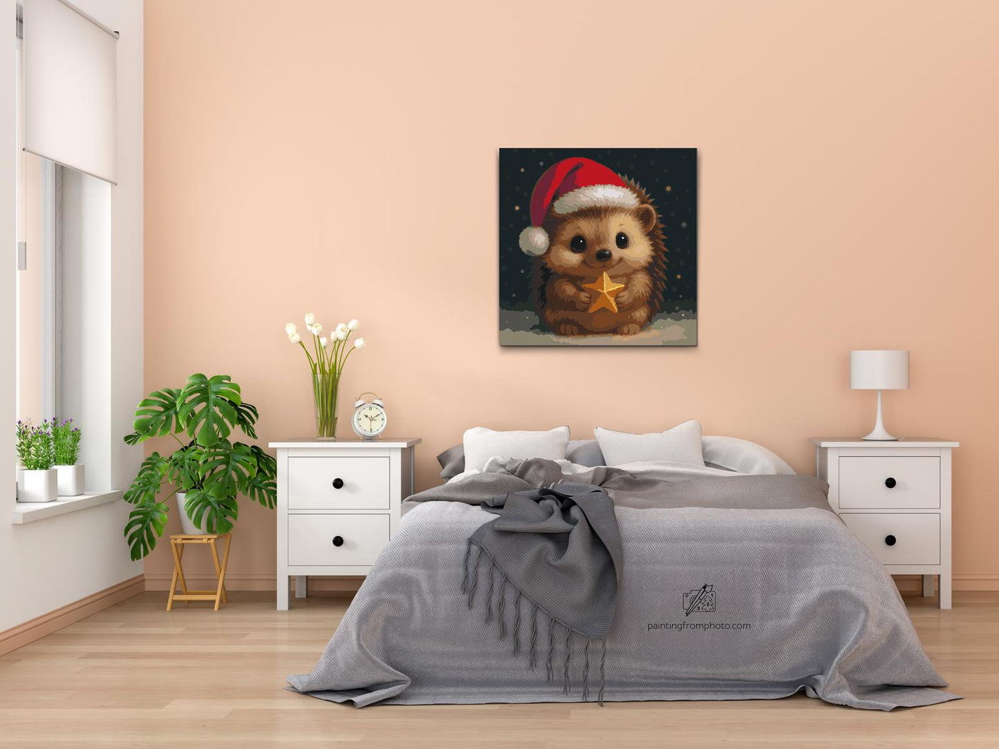 Paint by number - Julepindsvin