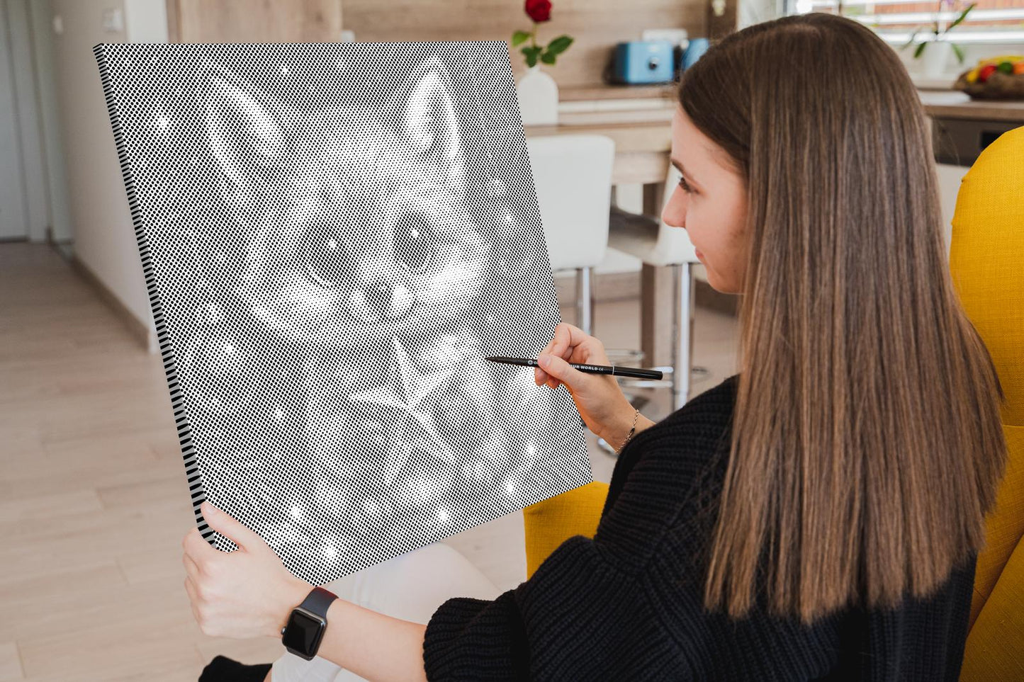 Dotting - Christmas Fox