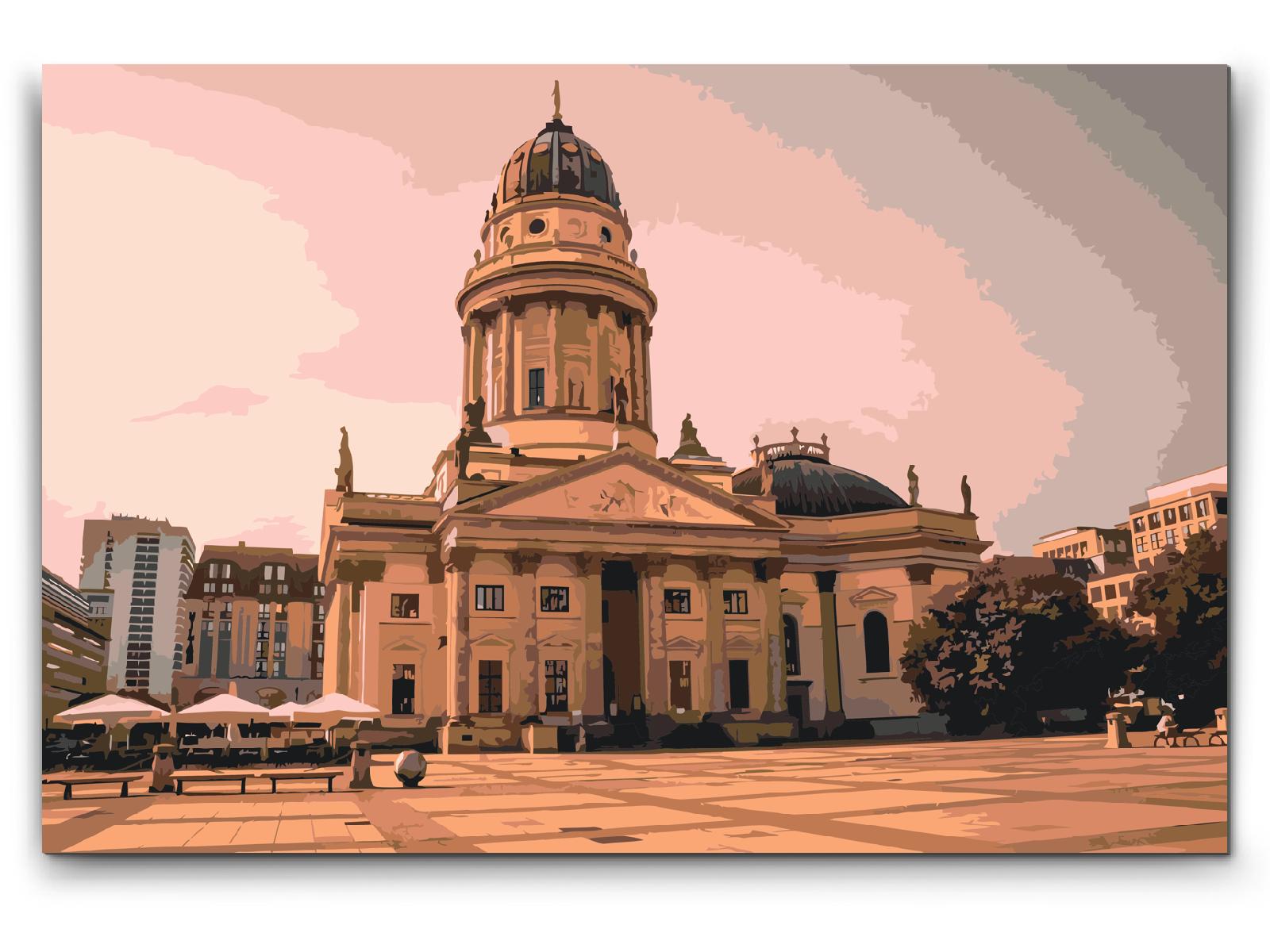 Paint by number - Gendarmenmarkt-pladsen, Berlin – Tyskland