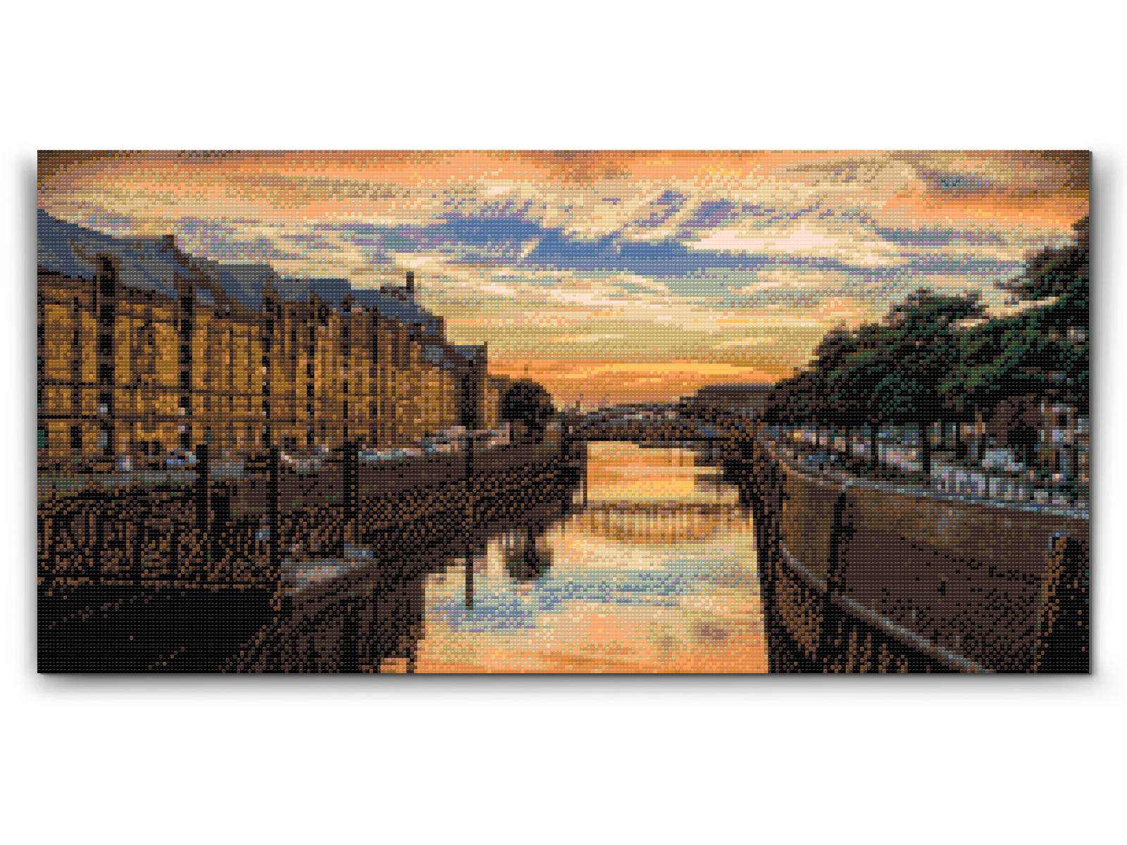 Diamond Paint - Speicherstadt, Hamborg – Tyskland