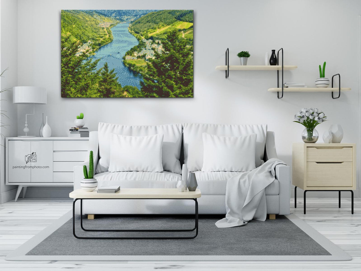 Diamond Paint - Moseldalen – Tyskland