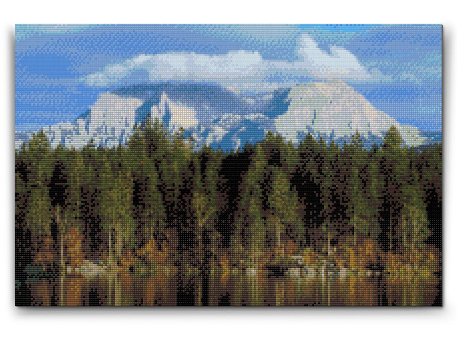 Diamond Paint - Udsigt i Berchtesgaden – Tyskland