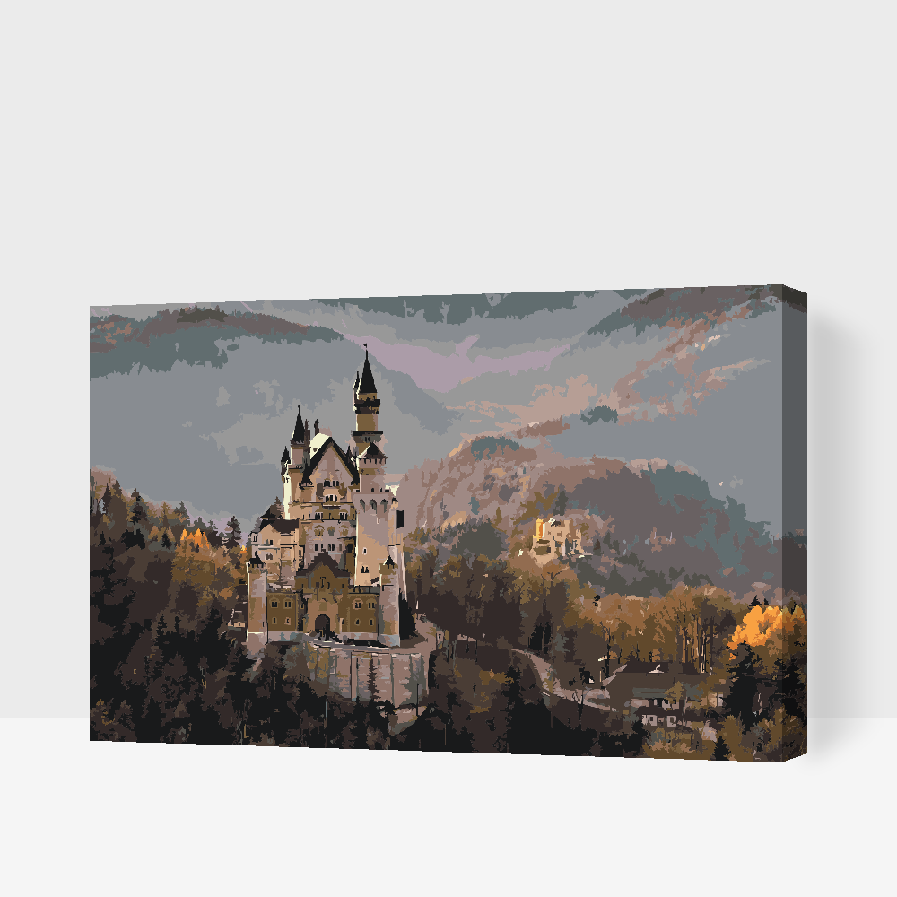 Paint by number - Neuschwanstein Slot