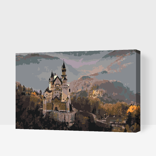 Paint by number - Neuschwanstein Slot
