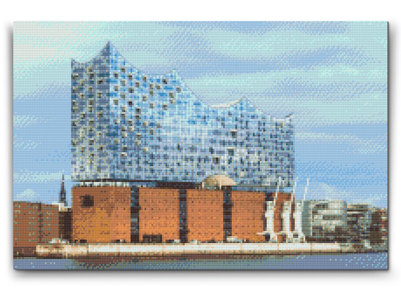 Diamond Paint - Elbphilharmonie, Hamborg – Tyskland