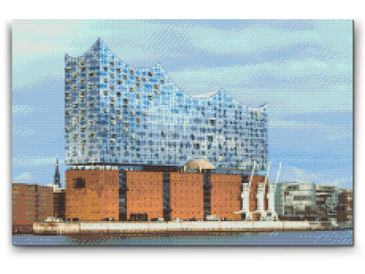 Diamond Paint - Elbphilharmonie, Hamborg – Tyskland
