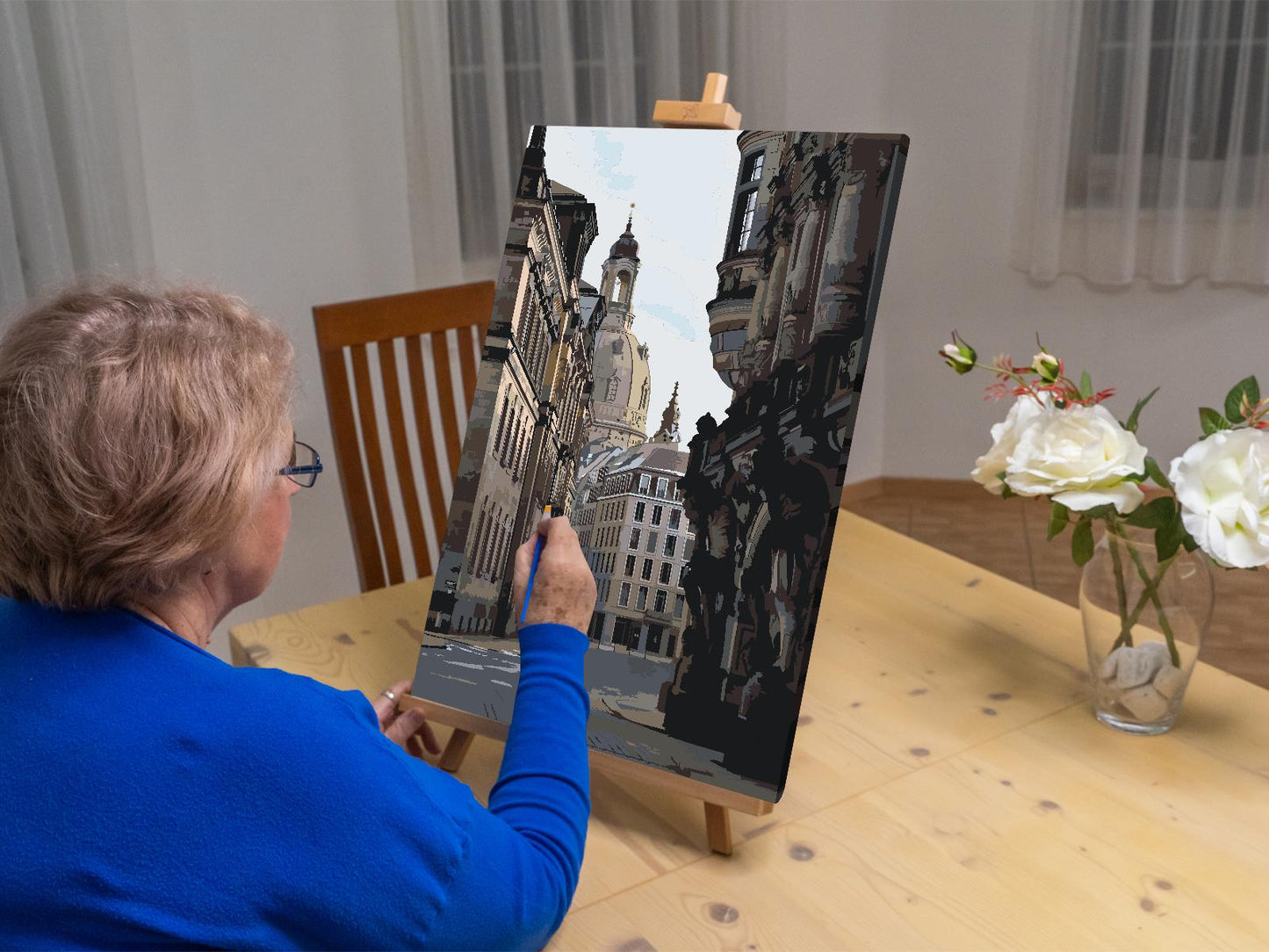 Paint by number - Gyde i Dresden – Tyskland