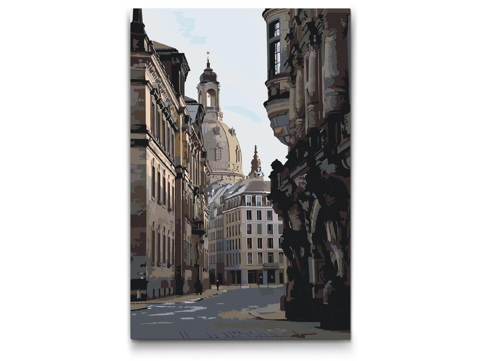 Paint by number - Gyde i Dresden – Tyskland