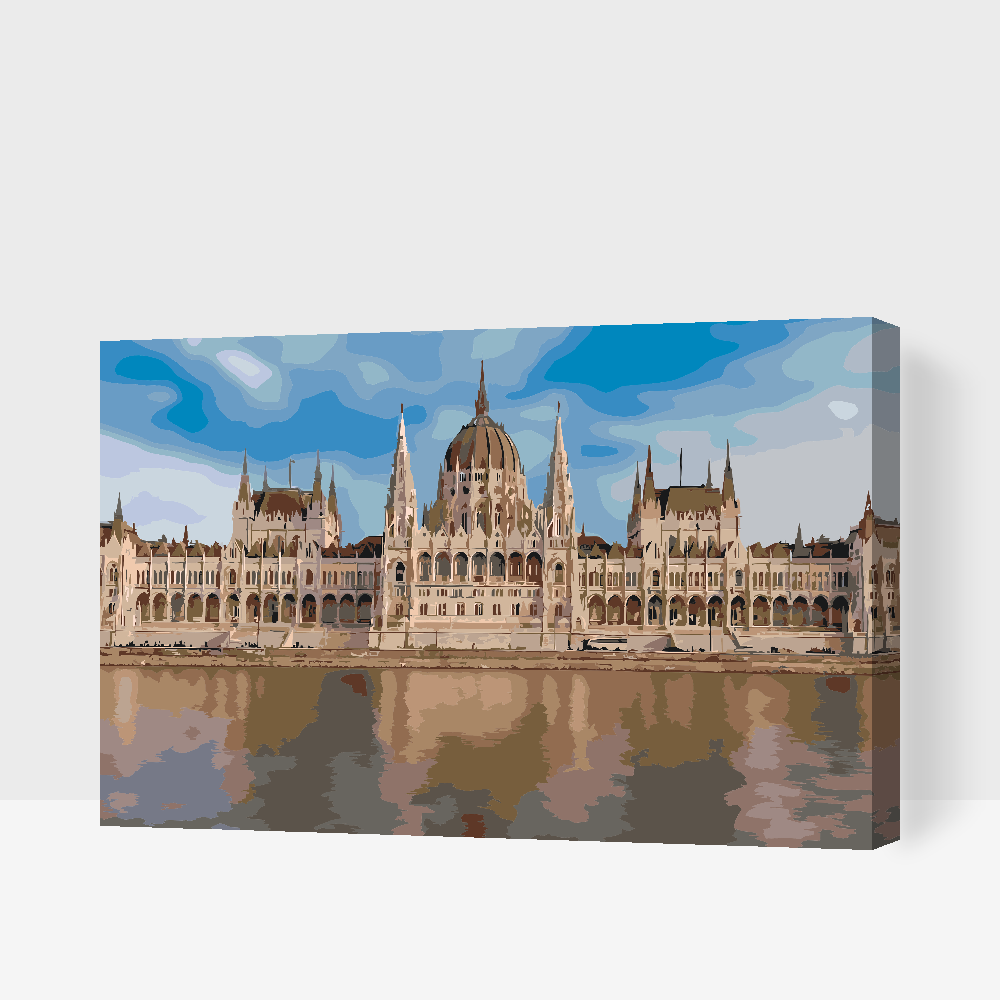 Paint by number - Budapest