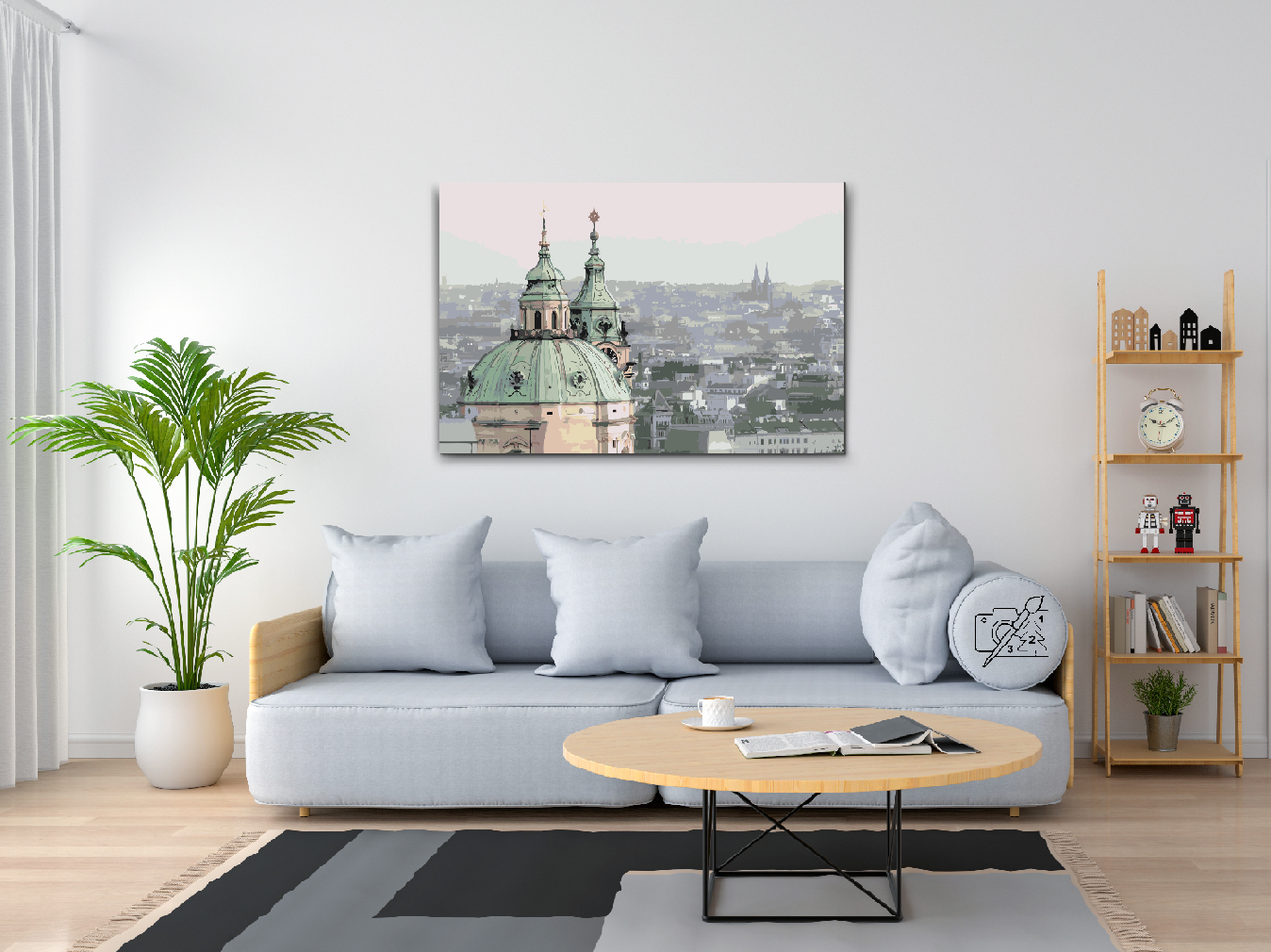 Paint by number - Prague View