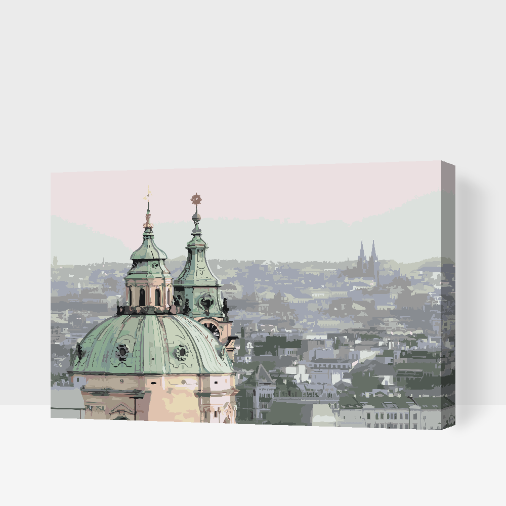 Paint by number - Prague View