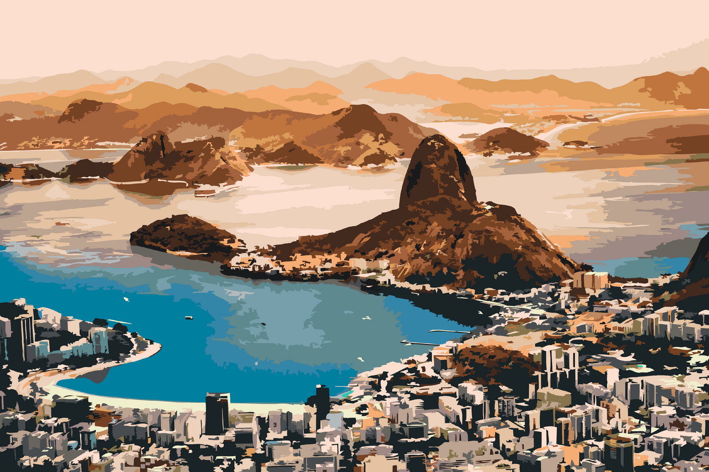 Paint by number - Rio De Janeiro