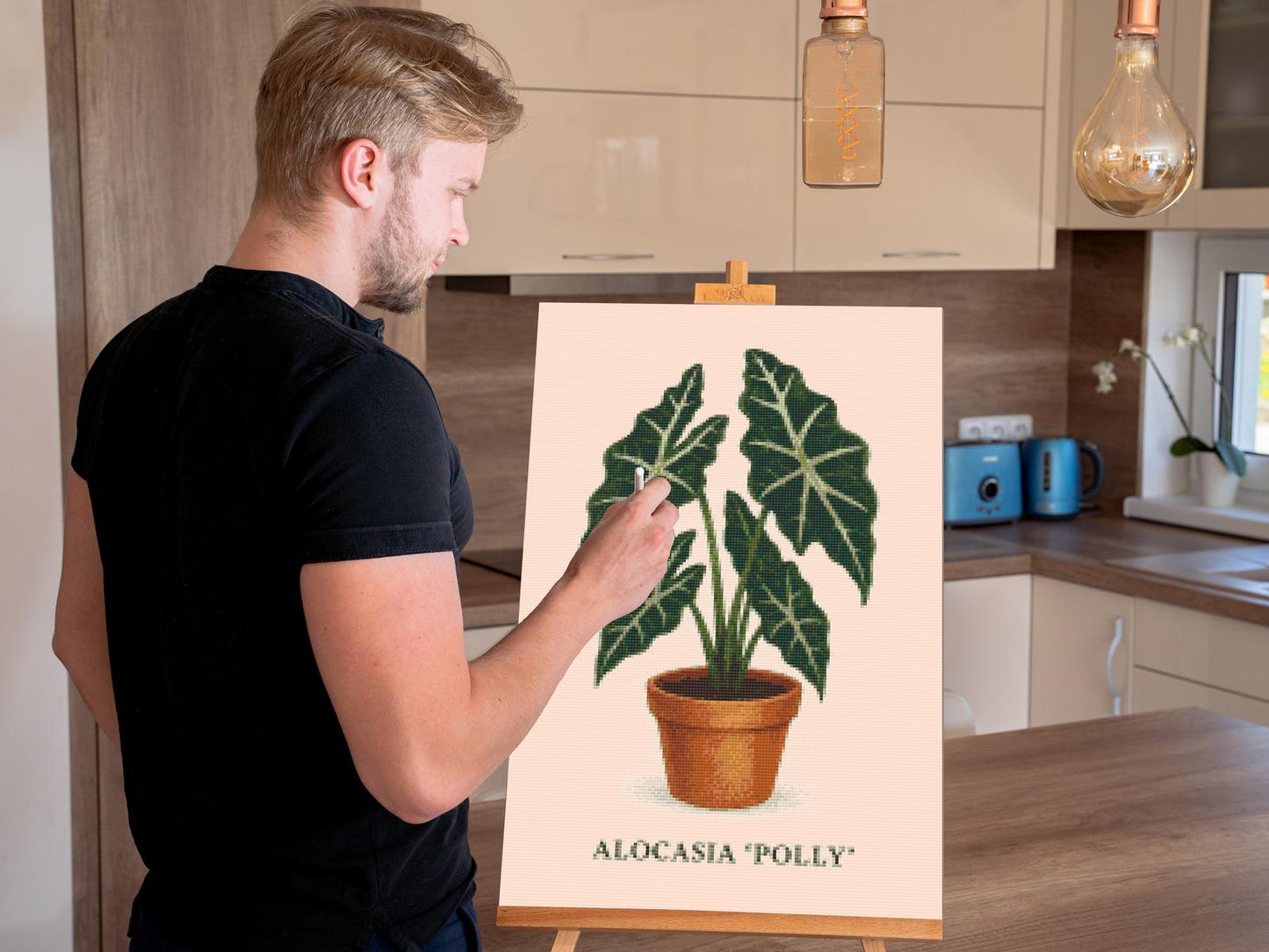 Diamond Paint - Alocasia Polly