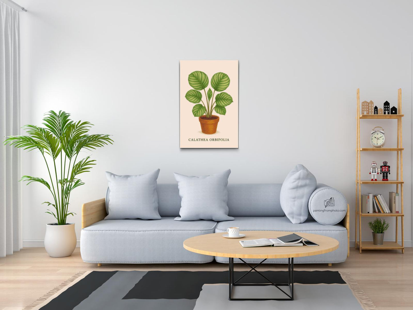 Diamond Paint - Calathea orbifolia
