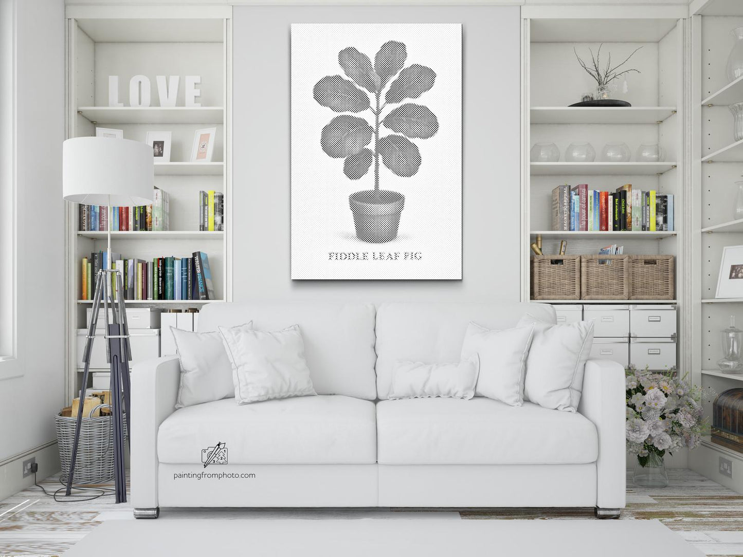 Dotting - Fiddle Leaf Fig