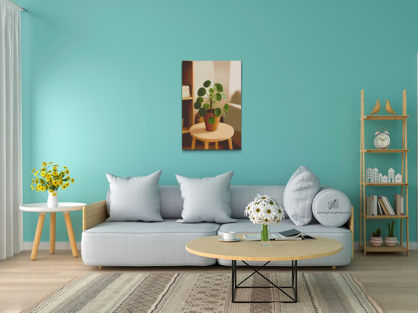 Diamond Paint - Pilea peperomioides
