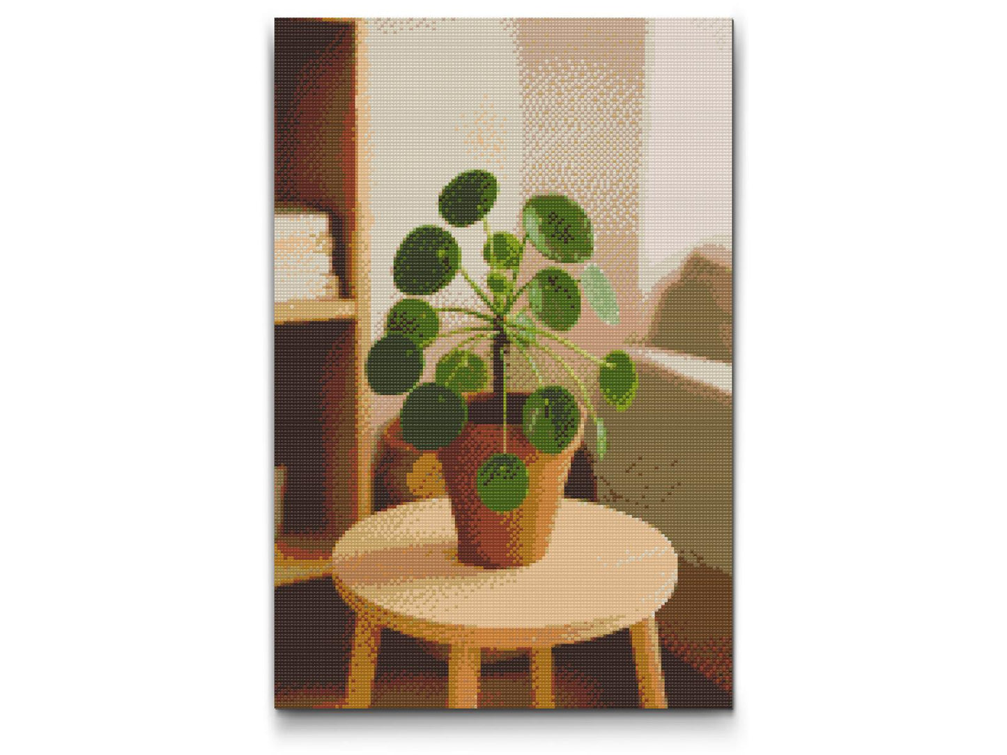 Diamond Paint - Pilea peperomioides
