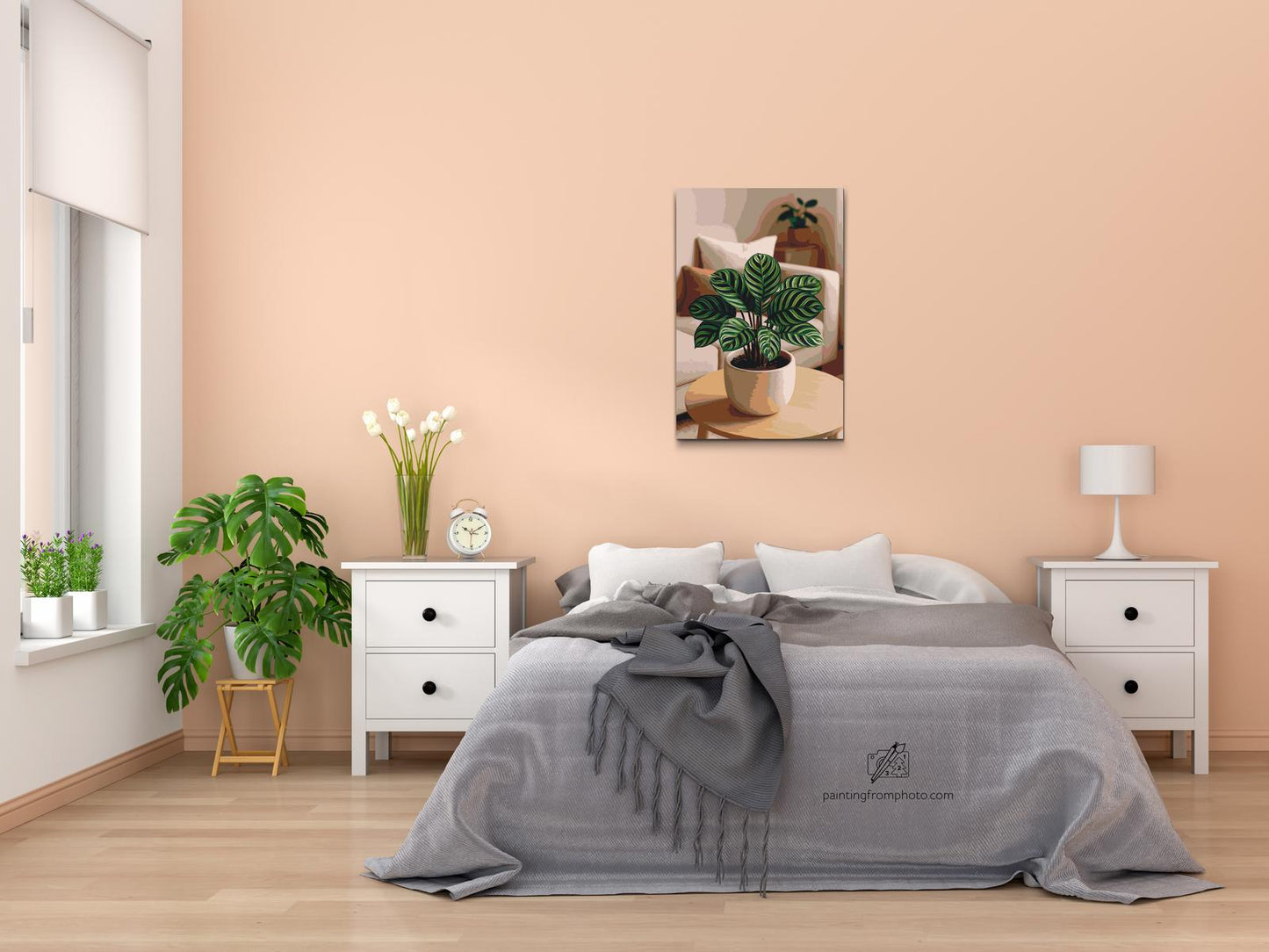 Paint by number - Calathea