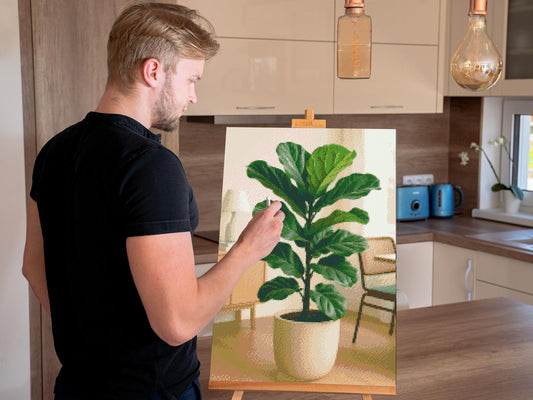 Diamond Paint - Fiddle Leaf Fig