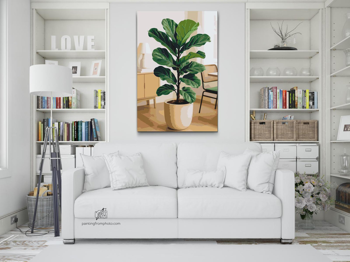 Paint by number - Fiddle Leaf Fig