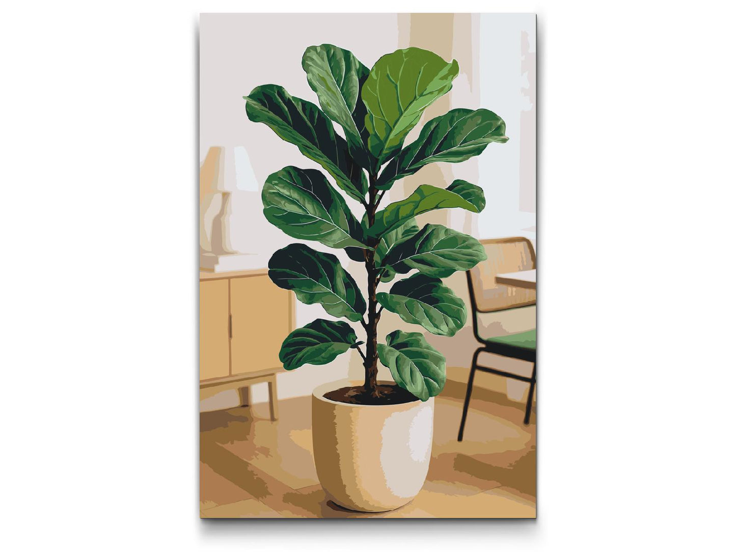 Paint by number - Fiddle Leaf Fig