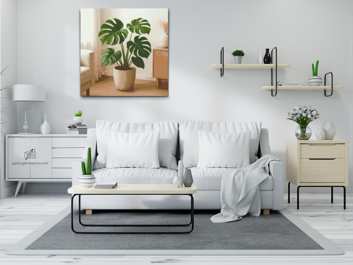 Diamond Paint - Monstera deliciosa