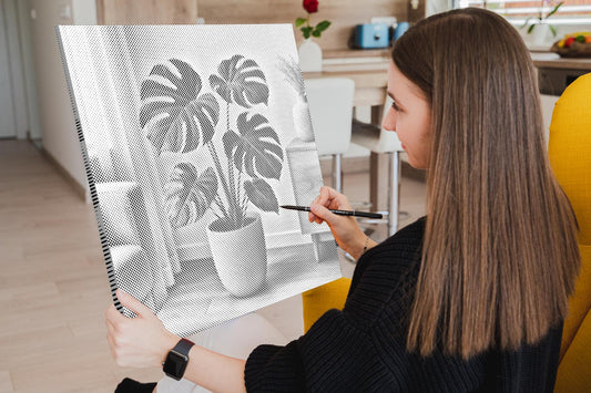 Dotting - Monstera deliciosa