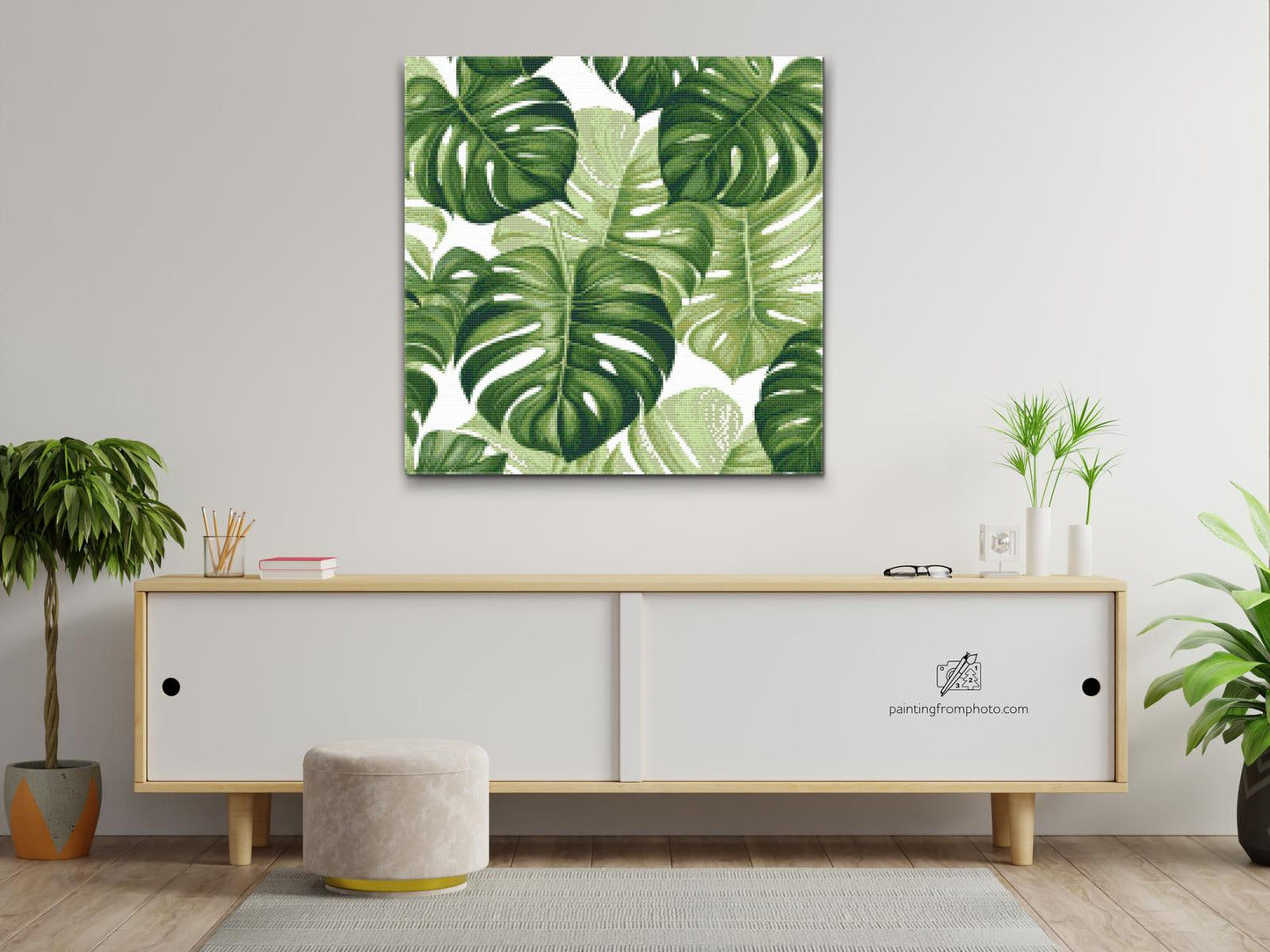 Diamond Paint - Monstera