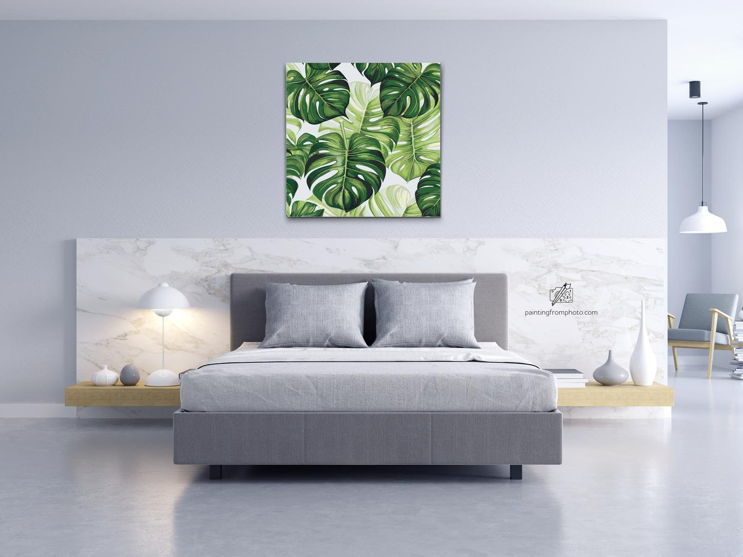 Paint by number - Monstera