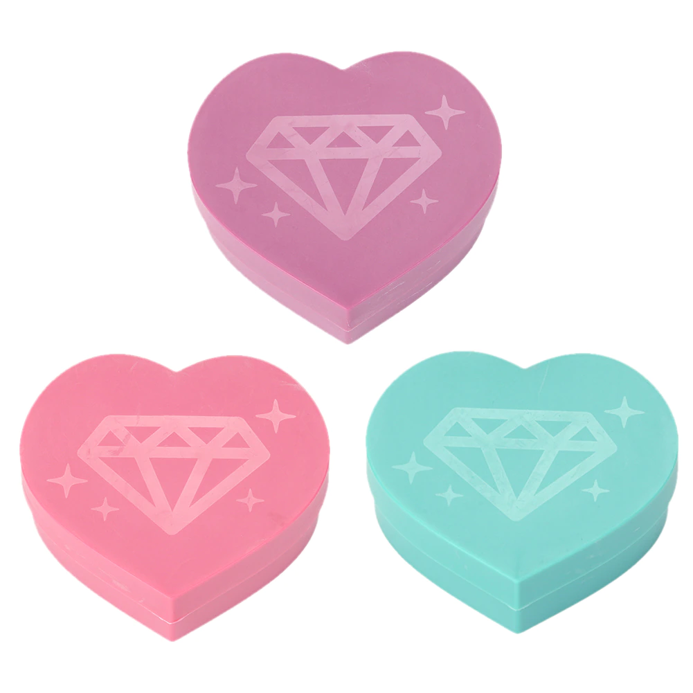 Hobby Tilbehør - Hjerterbakker til Diamond Painting (1 sæt = 6 bakker)