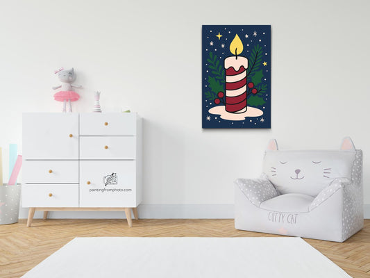 Paint by number - Julelys