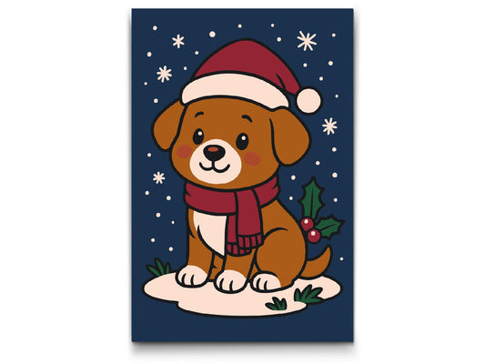 Paint by number - Julehvalp