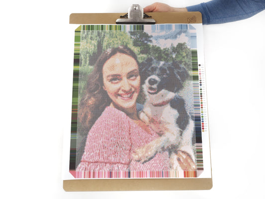 Hobby Tilbehør - Træclipboard (håndholdt) - 63x48cm