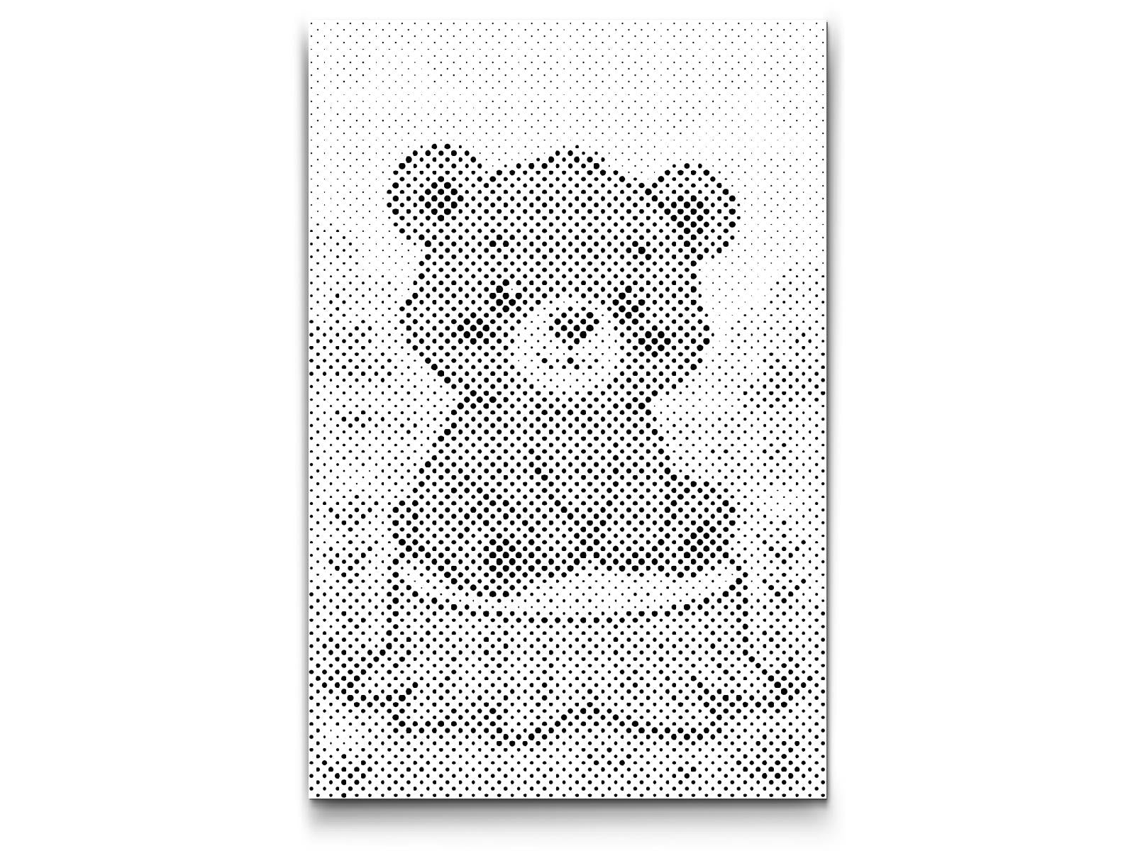 Dotting - Teddybjørn på træstubben