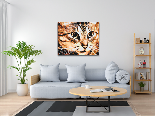 Paint by number - Tiger Cat