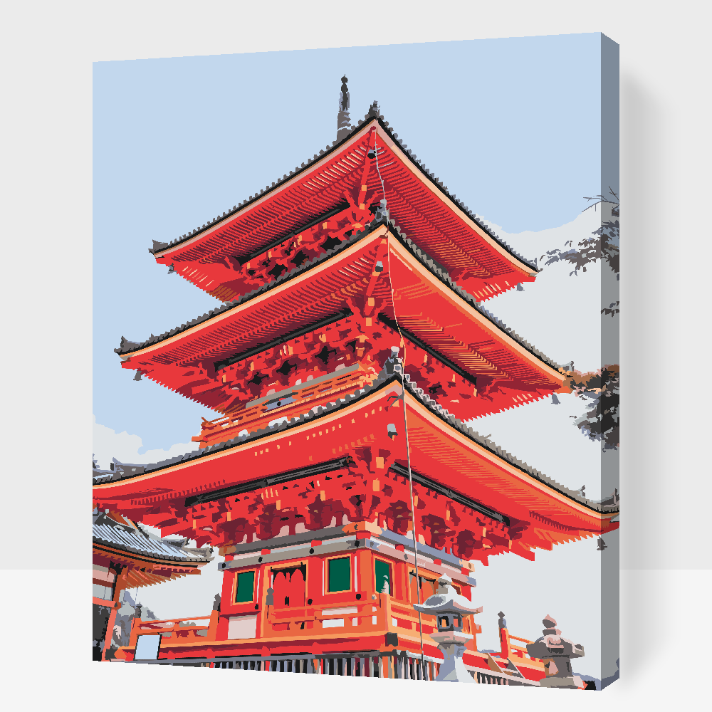 Paint by number - Senso-ji Tempel 2