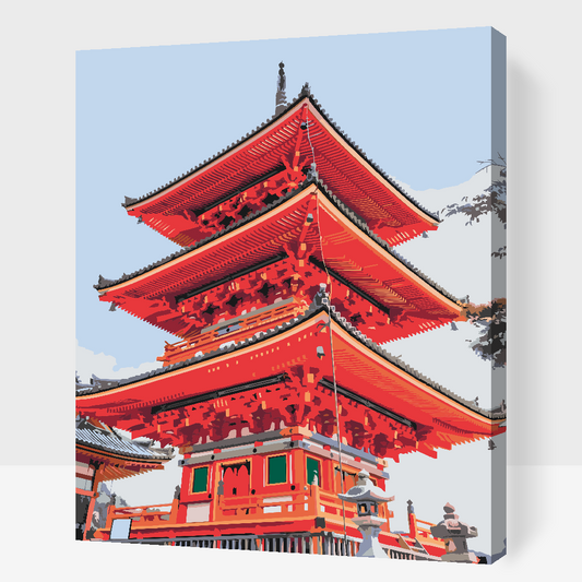 Paint by number - Senso-ji Tempel 2