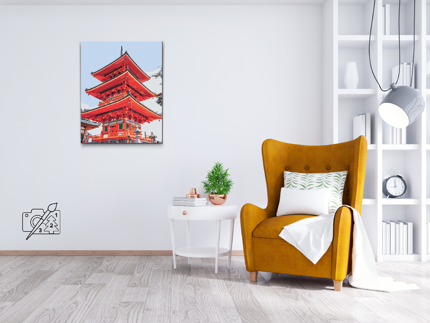 Paint by number - Senso-ji Tempel 2