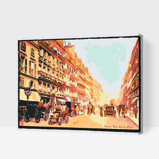 Paint by number - Vintage Paris