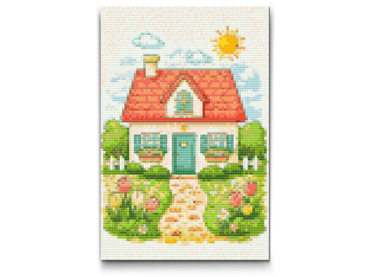 Diamond Paint - Spring House
