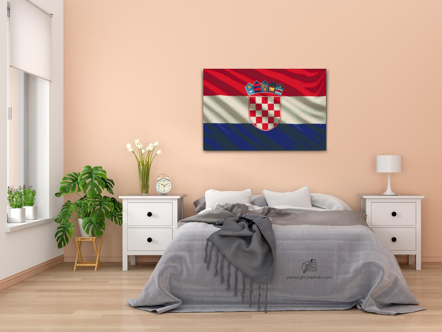 Diamond Paint - Kroatisk flag