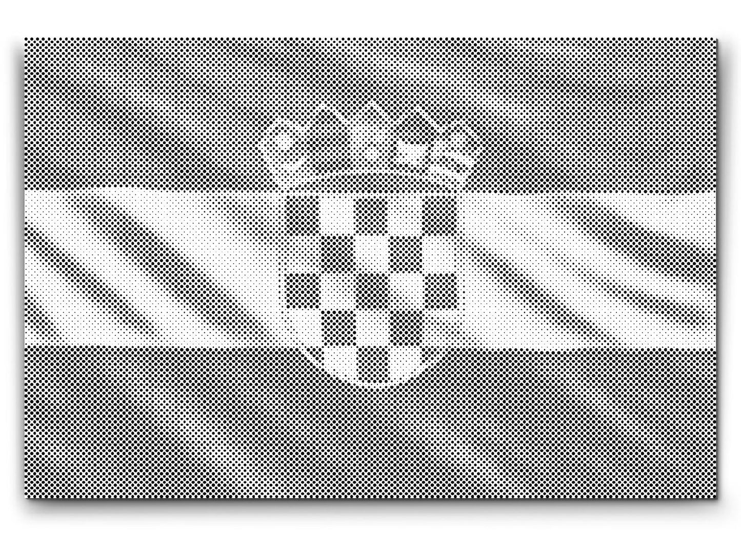 Dotting - Kroatisk flag